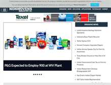 Tablet Screenshot of nonwovens-industry.com
